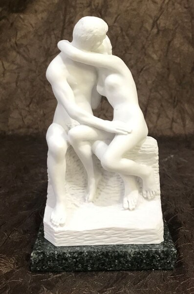 Baltimore Museum of Art LE BAISER Sculpture Marble Artwork Decor